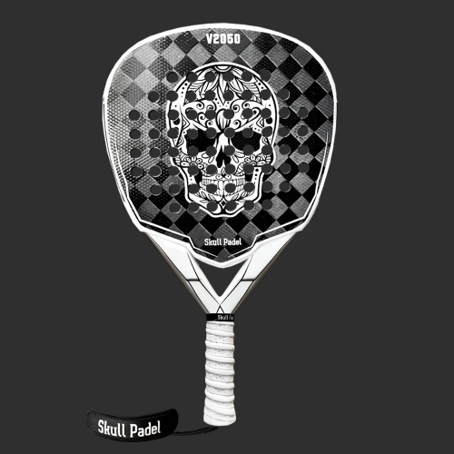 Ракетка Skull Padel V2050 White 24K