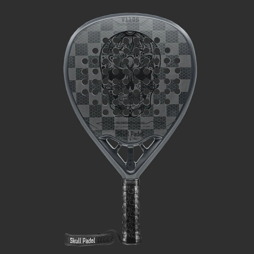 Середній Ракетки Skull Padel V1100 MATTE BLUE BLACK