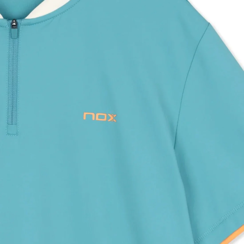 Футболка NOX POLO HOMBRE PRO DUSTY TURQUOISE