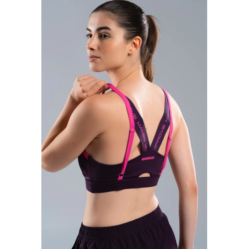 Топ NOX Топ NOX PRO DEEP PURPLE SPORTS BRA